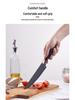 19-Piece Wooden Handle Silicone Kitchen Utensil Set with Spatulas, Spoons, Storage Bucket, and Knife Set