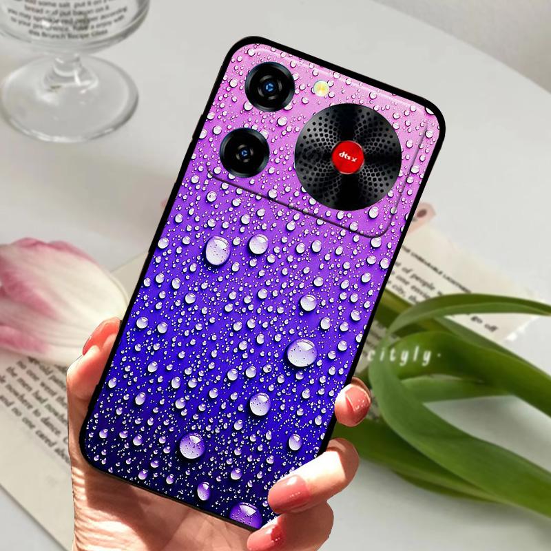 Per custodia telefono ZTE nubia Music 2 4G Music2 Cover Posteriore in Morbido Silicone Per Nubia Music Lusso Moda Protettiva Coque Fundas