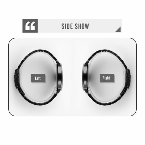 Touchscreen Digital LED Waterproof Men's and Women's Sports Casual Stainless Steel Wristwatch in Denim Blue