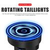 Motorcycle Brake Light Hokage Wheel Eyes Rotating Rainbow Flashing Tail Light Auxiliary Bulb Anime Thememodification Accessories