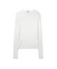 Keoseuteomeokeullagumeon Linen See-Through Ribbed Half-Neck Knit 5 Color Cowkt020