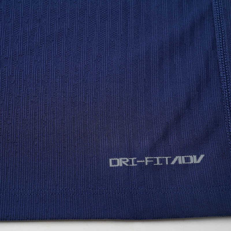 Nike Paris Saint-Germain Training Warm-Up Short Sleeve Football Shirt Men Tops Navy-Blue HJ6574-411