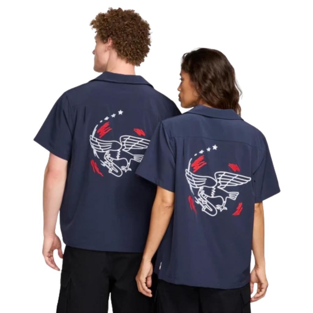T-Shirt Nike SB Team USA Olympics S/S Obsidian White