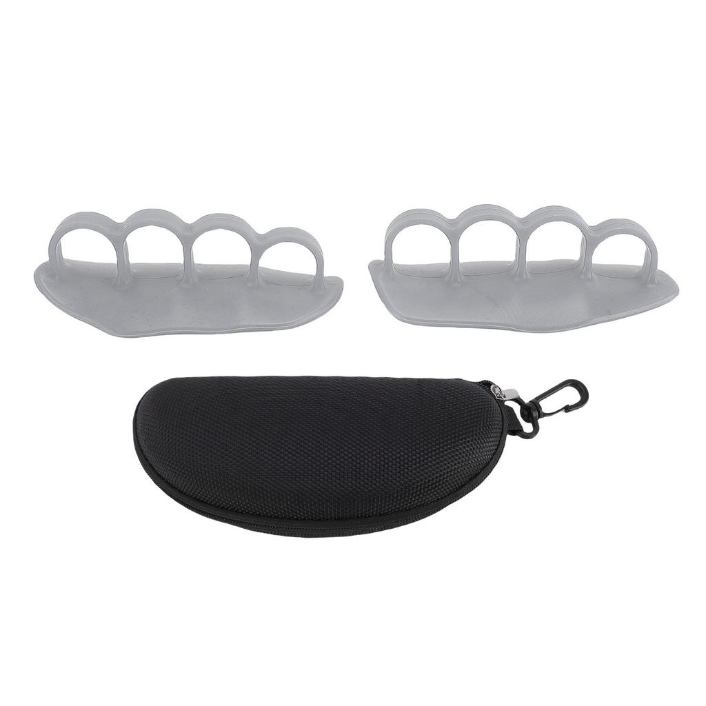 1 Pair Workout Grips Multifunctional Weight Lifting Rubber Gym Grips for Barbell and Dumbbell