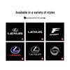 Lexus Welcome Lights: Dedicated 5W Cree Door Lights for Cars
