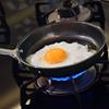 Wahei Freiz Tsubame Sanjo Black Iron Fried Egg Frying Pan 16cm IH Compatible Gas Omelet Wooden Handle Made In Japan Carefully Selected Materials