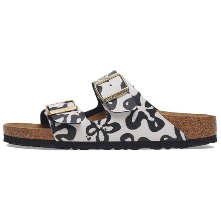 Birkenstock EVA Abrasion Resistant Slide Slippers Women s Black White Narrow 1029236 36