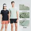 Quick-Dry Cool Short Sleeve Fitness Running T-Shirt - Breathable, Loose Crew Neck for Outdoor Sport