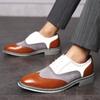 Business Casual Leather Shoes For Men Fashion Men'S Formal Shoes Office Men Dress Shoes Breathable Male Oxford Shoes Size 38-48
