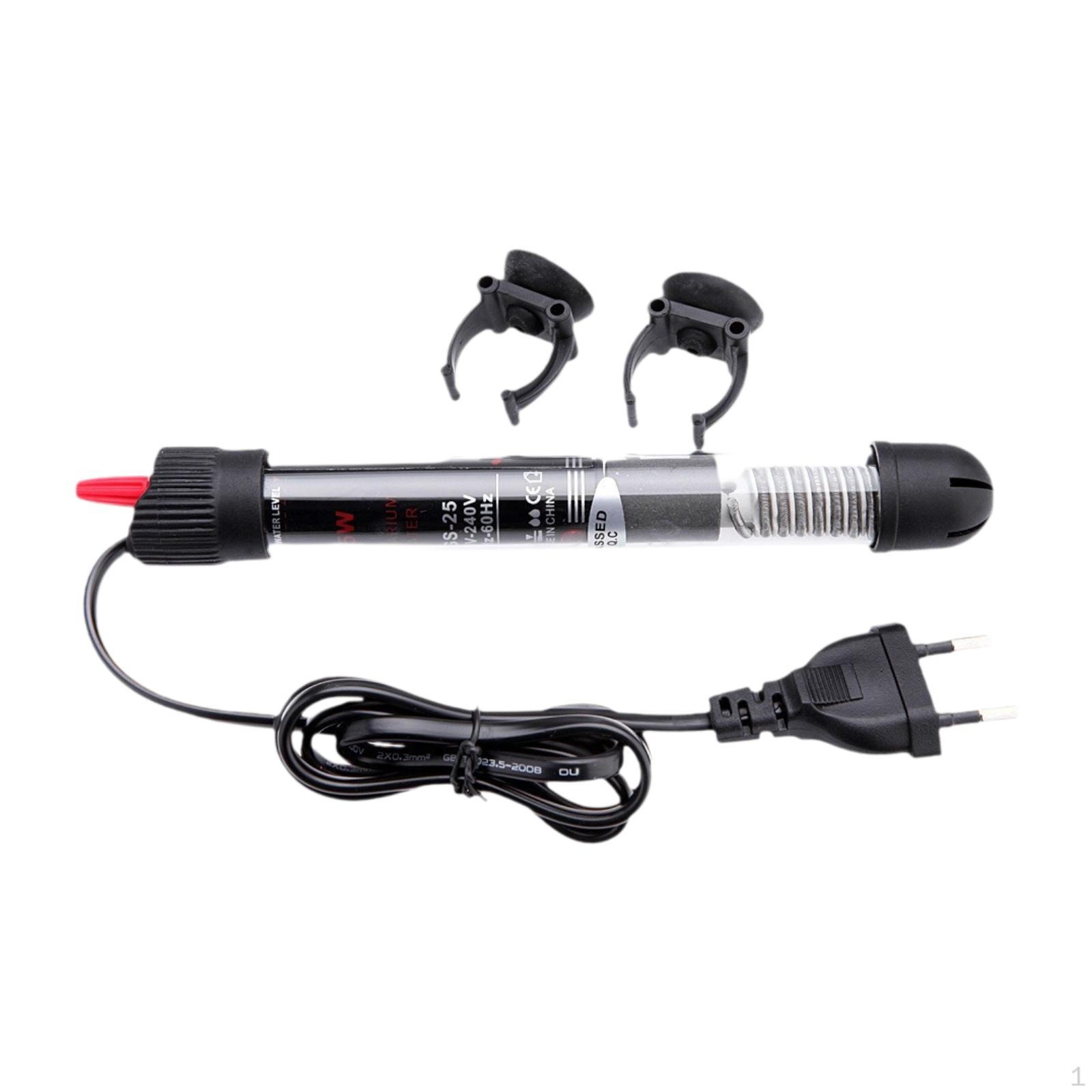 

Submersible Fish Tank Heater EU 220V Plug Accessory Shockproof Glass 6893°F 50W 50W