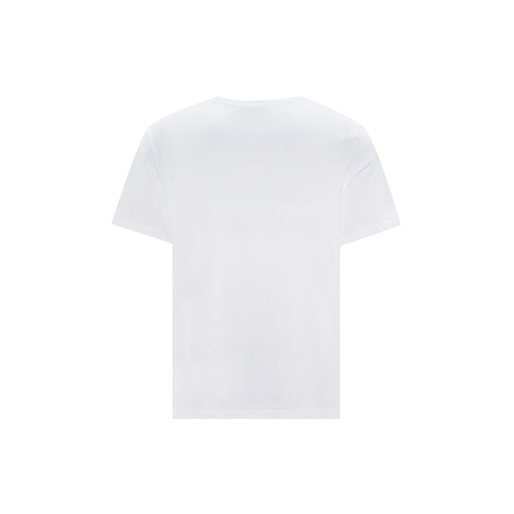 Jordan Air T Shirts Men's White Crew Neck Moderate Straight Fit CN3576-100