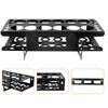Wall Mounted 12 Slot Caulking Tool Holder for Sealant Tubes Made of Iron Black Storage Rack 40.28 X 16.89 X 8.48 Cm
