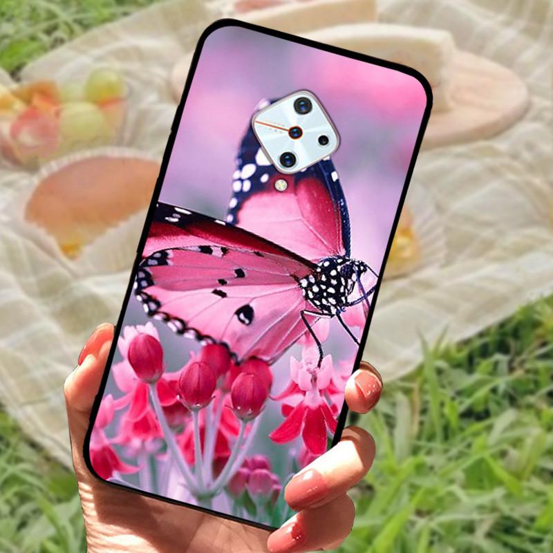For Vivo V17 Russia Case Vivo 1920 TPU Soft Silicone Marble Phone Case For Vivo S1 Pro Fundas V1945A V1945T Cover Coque Shells