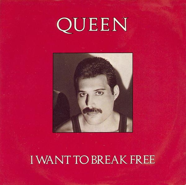 

7inch Record QUEEN - I Want To Break Free QUEEN2 EMI 1984 UK Rock Used