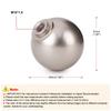 5/6 Speed Car Gear lever Knob Aluminum Matte Ball Shape M10*1.5 For Honda Civic g8 TYPE R EP3 FN2 City Fit FD2 DC2 DC5