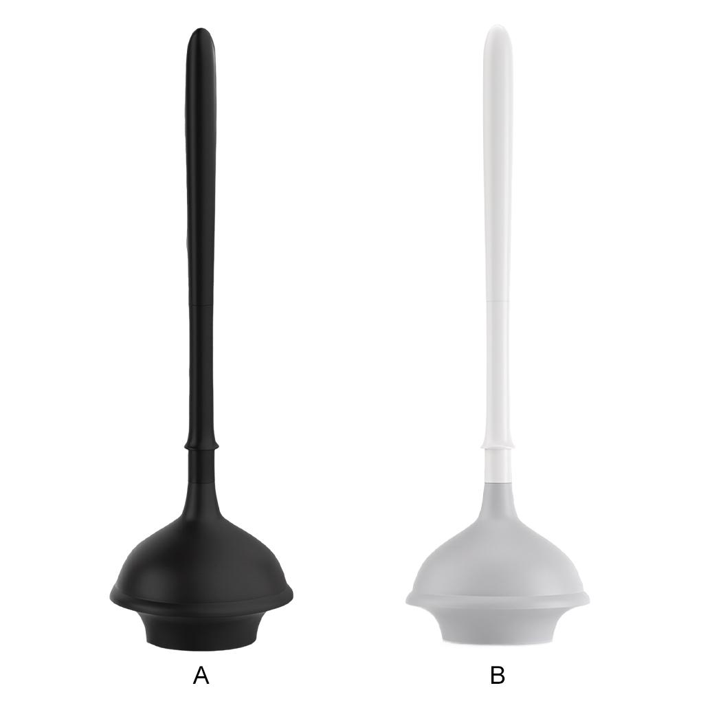 Bathroom Essential Toilet Plunger With Holder For Easy Cleaning Plungers For Bathroom Plunger Holder