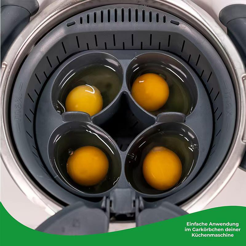 Xiao Mei 4-in-1 Egg Cooker: Thermomix TM5/TM6 Attachment for Steamed Eggs
