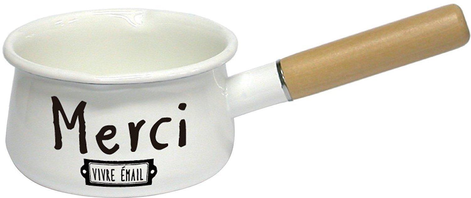 

Hearth Designs Enamel Vivre Milk Pan VI-03 белый