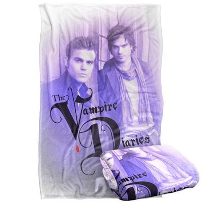 Vampire Diaries Deep Purple Blanket
