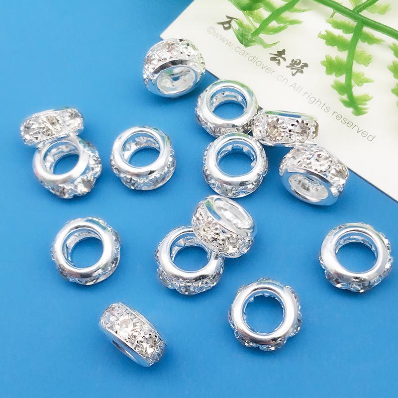 

Сплавные бусины-разделители с острым концом 6x10 мм для креативных DIY бисерных браслетов и ювелирных изделий