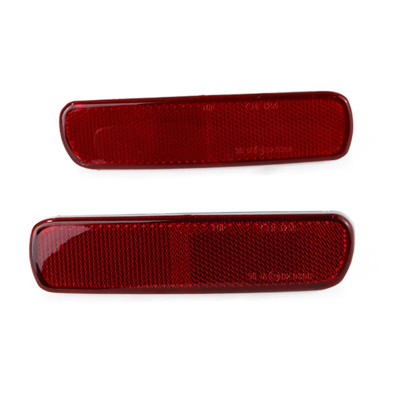 Pair Left&Right Rear Bumper Reflective Strips Reflective Strips For Toyota Land Cruiser Lexus LX470 1998-2007 81920-60051