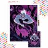 5D Diy Diamond Painting The Vicious Octopus Witch Full Drill Rhinestones Mosaic Embroidery Handmade Products Home Decor Gift