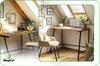 Biurko Małe Proste Olcha Loft 100X50X75 Vb4A Begryf