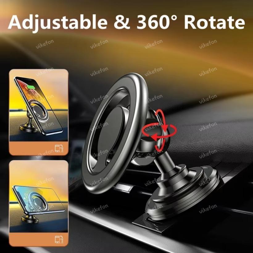 360° Rotate Magnetic Car Phone Holder Stand Magnet Car Mount Air Vent Bracket For Magsafe iPhone 16 15 14 13 12 Samsung Xiaomi