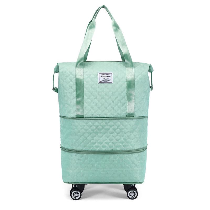 

Rhombus Pattern Large Capacity Travel Duffle Bag