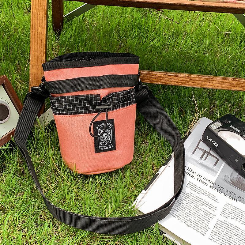 

Put mobile phone small bag trendy brand kettle bag portable small satchel couple student going out lightweight versatile messenger bag female розовый