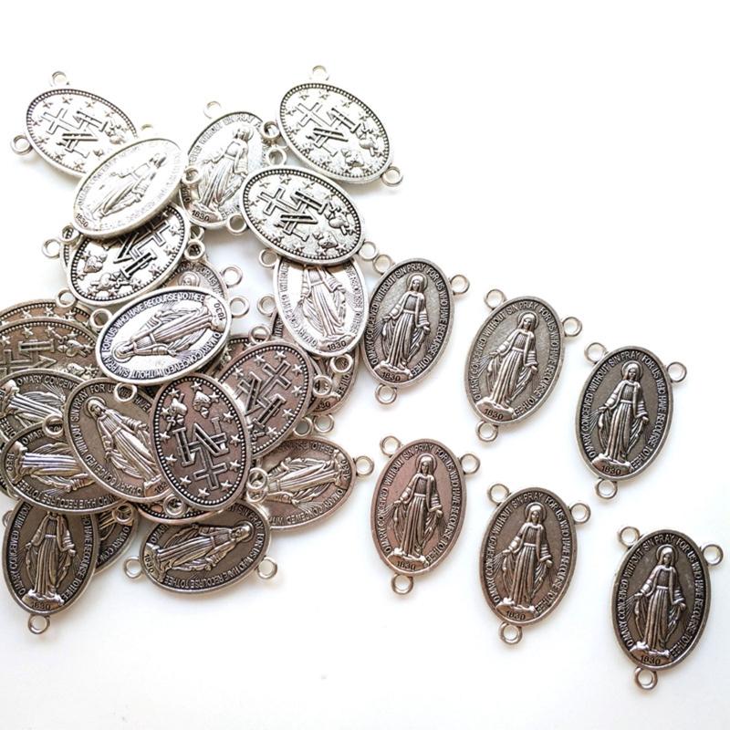 Crucifix Crucifix Pendants Catholic Charms Devotional Charm Connector Pendant DIY Necklace Bracelets Jewelry Making Cra