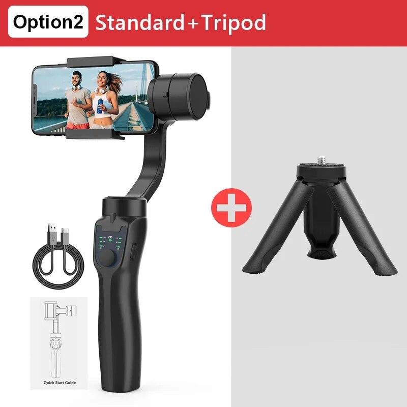QAML F8 3-axis phone gimbal, anti-shake