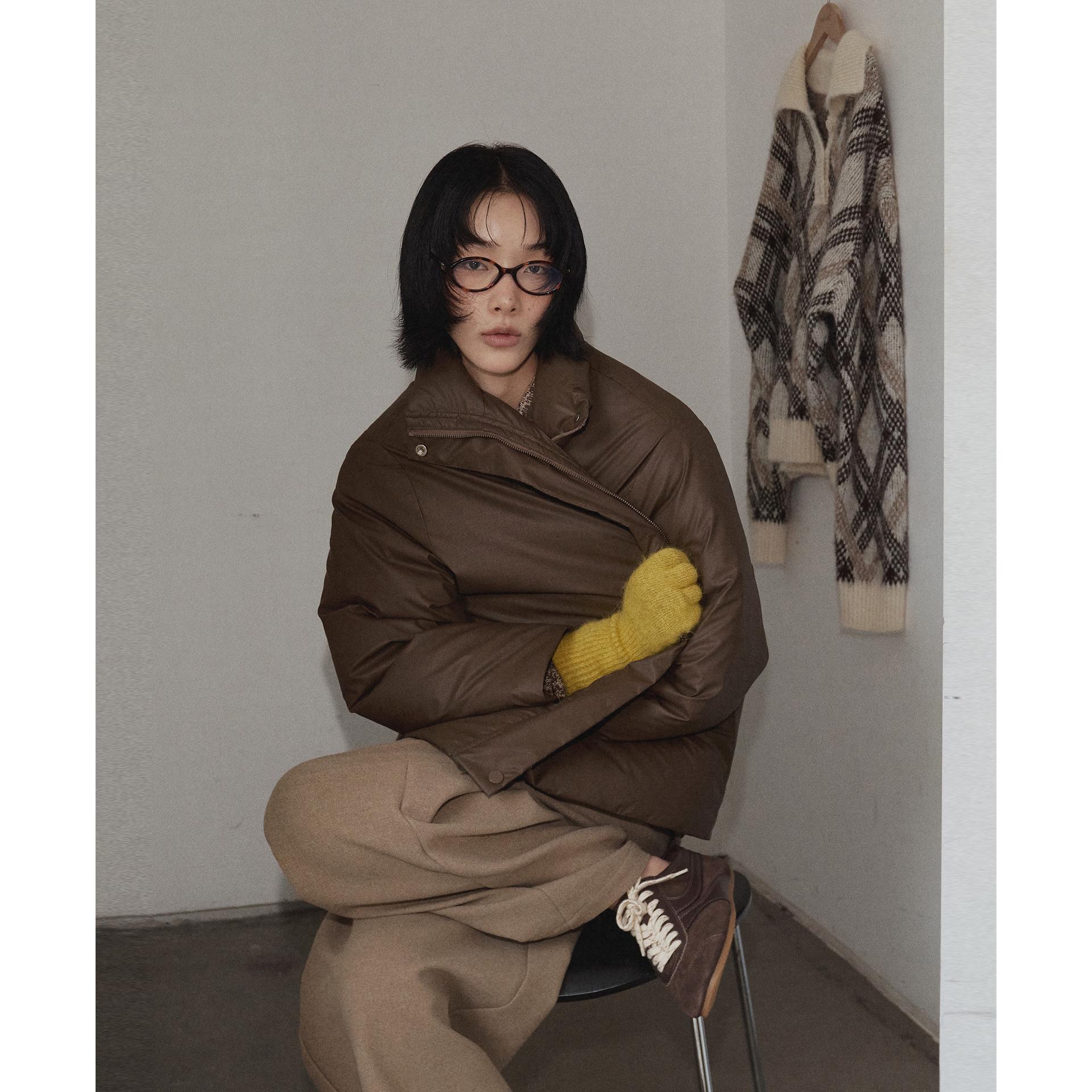 

90 Белый утиный пух пуховик для женщин зимняя искусственная кожа M