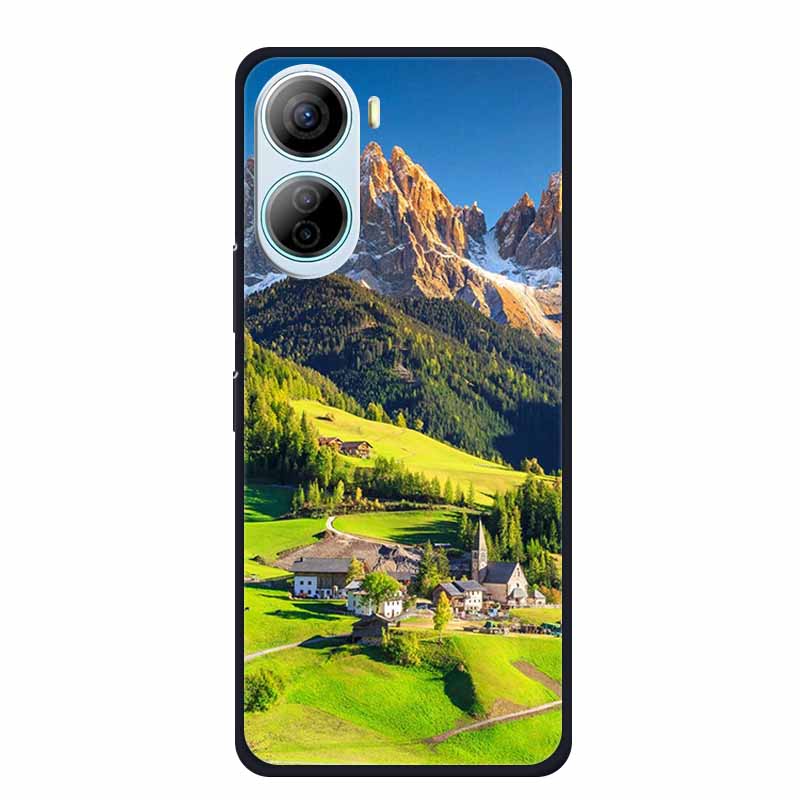 For ZTE Libero 5G IV Case Luxury Cartoon Silicone TPU Back Cover Soft Phone Cases for ZTE Libero5G IV A302 Protective New Fundas