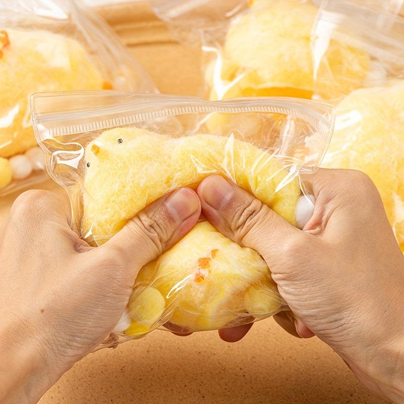 Cute Handmade Yellow Chick Anti Stress Squishy Toy Ultra Soft Decompression Pinch Fidget Toys For Adults Children Festival Gifts