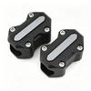JASIDA Motorcycle Engine Guard Protector Fall and Scratch Engine Motorcycle Accessory Cover, Prevention, Protection, (Titanium)