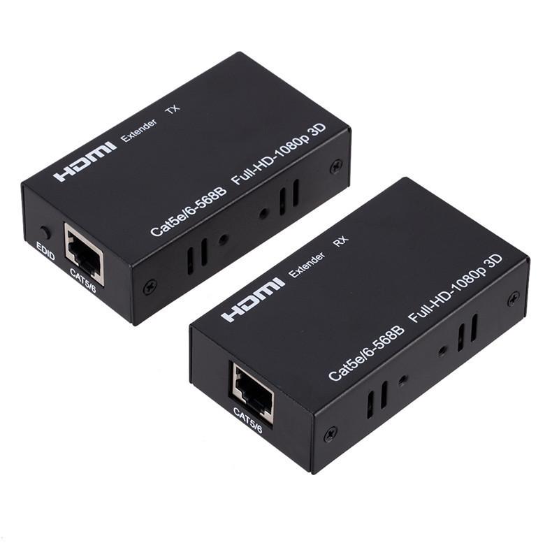 60m HDMI to RJ45 Extender - High Definition Single Network Cable