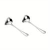 Soup Ladle Mirror Polish with Pour Spout Cooking Tool Drizzle Spoon for Gravies Hot Pot Chocolates Serving Sauce Dressings
