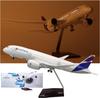 Airplane B787 LATAM Airways 47cm 1/130 Scale Plane Model Resin Aircraft With Lights LED and Stand Desktop Home Decoration