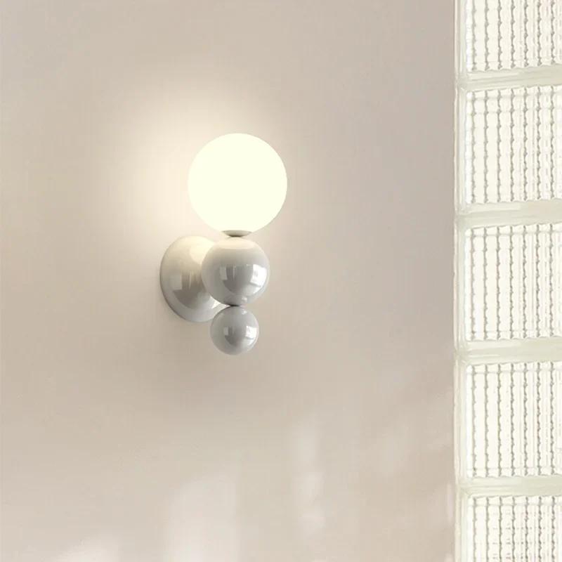 Lampă de perete LED nordică pentru living, culoar, dormitor, aplicație de perete creativă, decorațiune interioară, corpuri de iluminat cu luciu