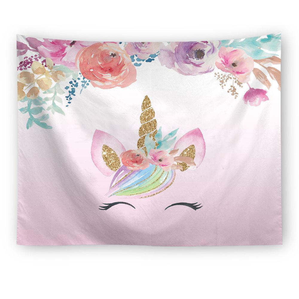 Fluoreszierender Wandteppich, Wandteppich, rechteckiger Wandbehang, Wandteppich, Wanddekoration, Heimdekoration, Wandteppich