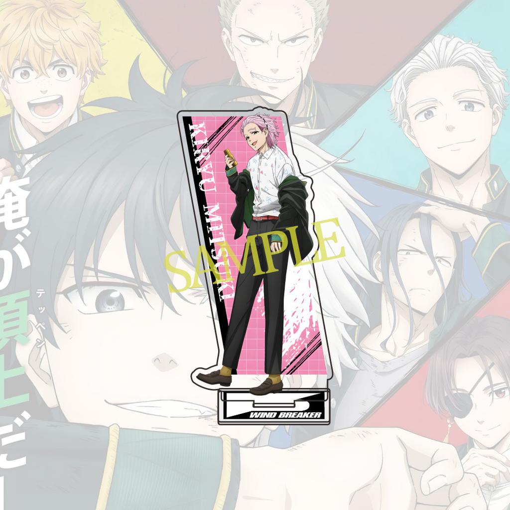 Japan Anime WIND BREAKER Season three 15cm acrylic big stand brand Sakura-harusugita Keitaro acrylic decoration fan gift