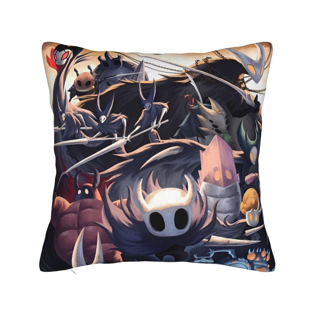 Hollow Knight Funny Games Pillow Covers Merch Printing Cushion Cover Decorations  Pillow Case Cover Home Multiple Sizes