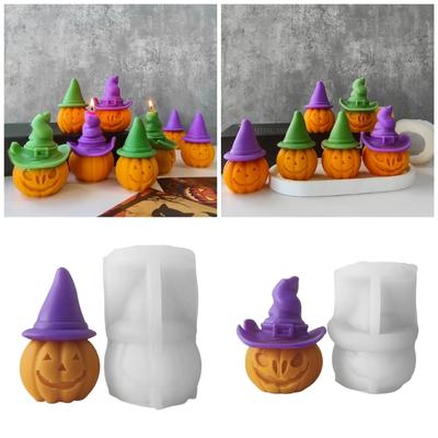 Silicone Molds Ornament Molds Pumpkin Shape Silicone Candle Molds Candle Making Supplies Silicone Texture for Candle
