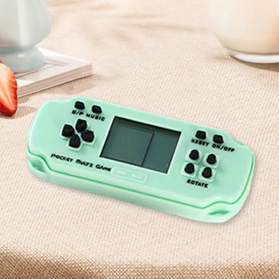 Oyun Makinesi Basit Kullanım Vintage El Konsolu Tuğla Oyunu Retro Oyun Konsolu Çocuklar Oynuyor