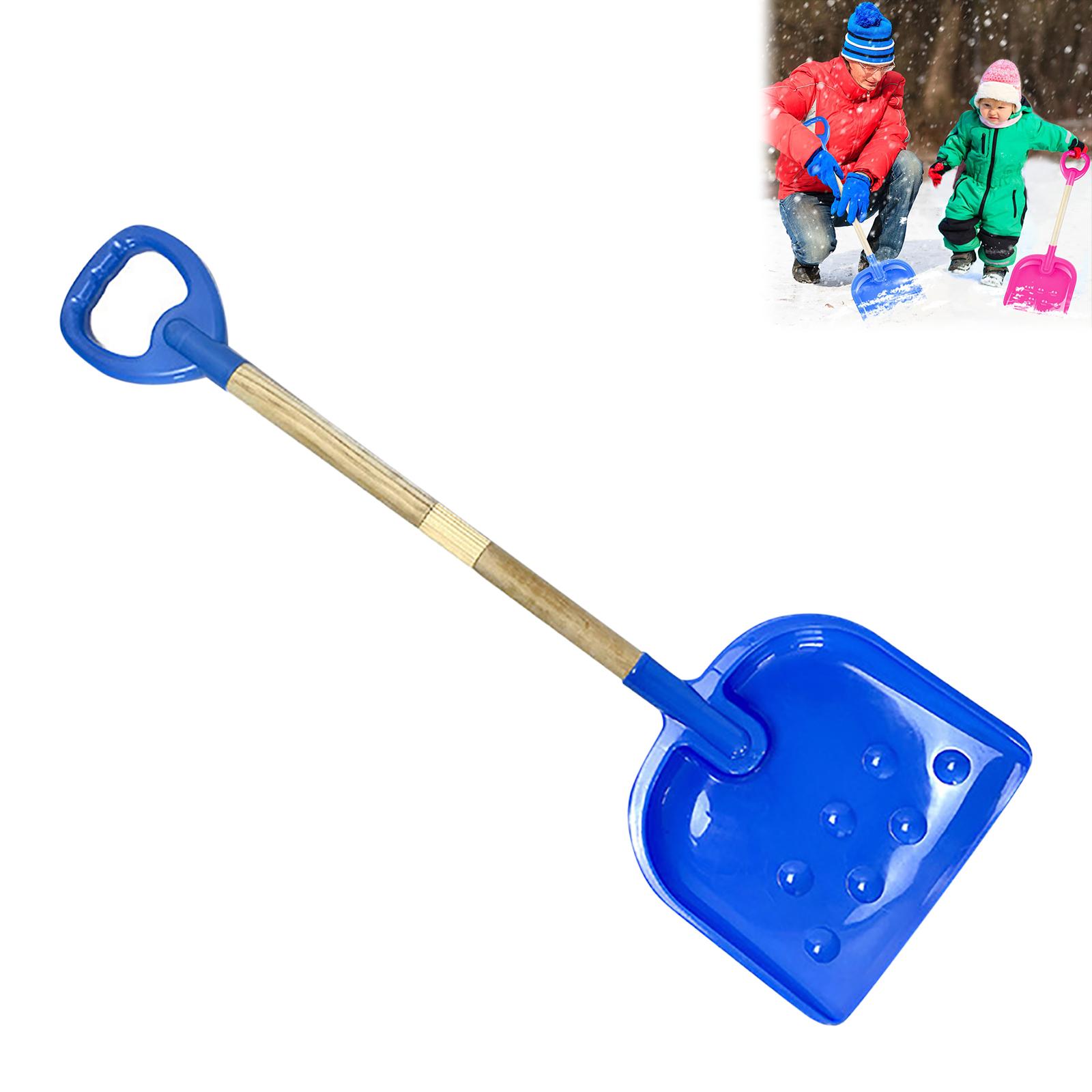 

55 65 75 85 Cm Beach Shovel Children S Shovel Functional Plastic Shovel Durable D Shaped Ergonomic Handle For Kids