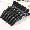 6pcs crocodile hair clip design claw shaped hair clip salon hair clip hair accessories makeup clip Special for real hair wigs