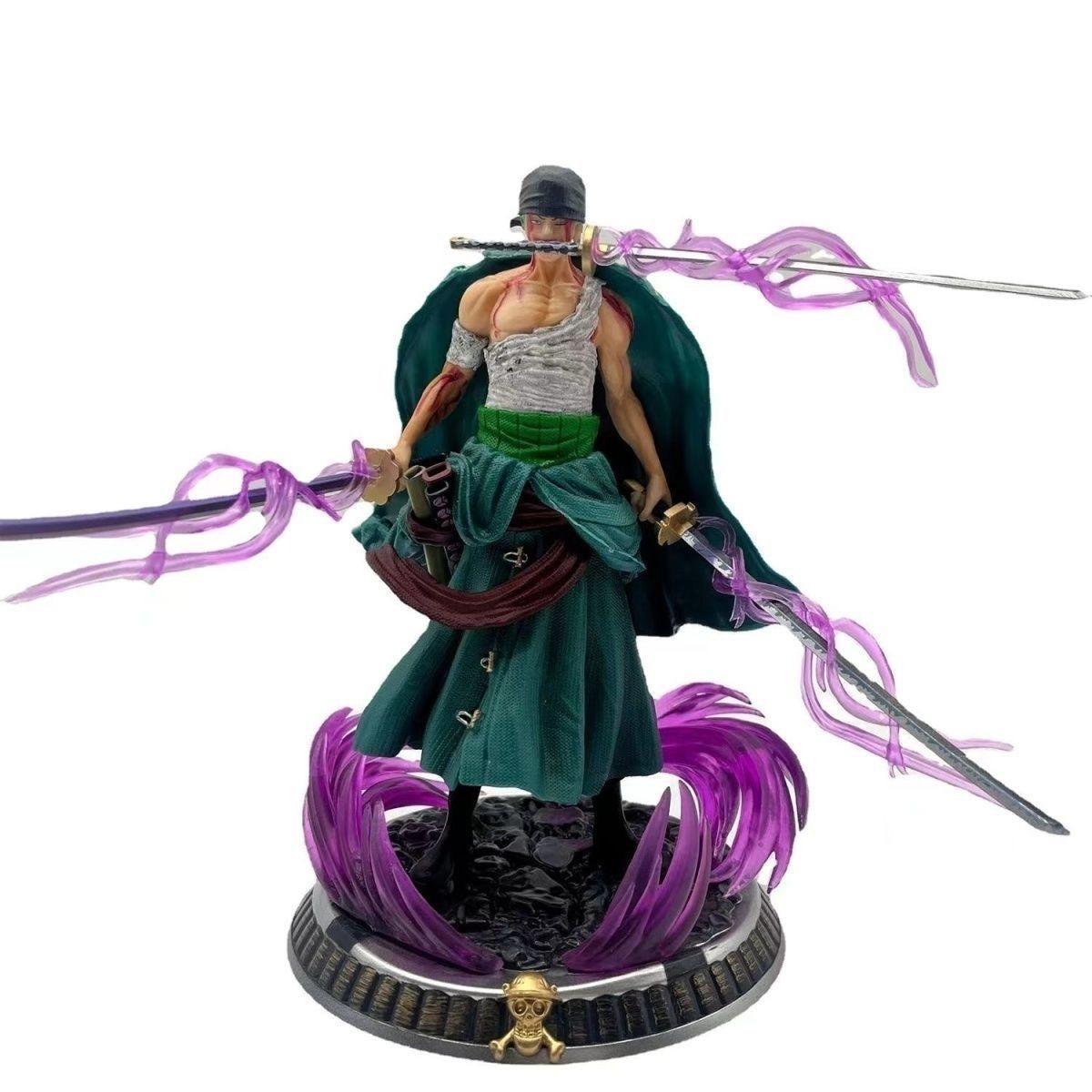 

One Piece anime character Solon figurine - Anime character collection desktop car decoration gift height 21cm 21CM зелений