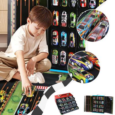 Car Racing Set Diecast Metal Pull Back Car Set, Toys Birthday Party