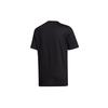 adidas T Shirts Men's Black Crew Neck Moderate Straight Fit GN2702